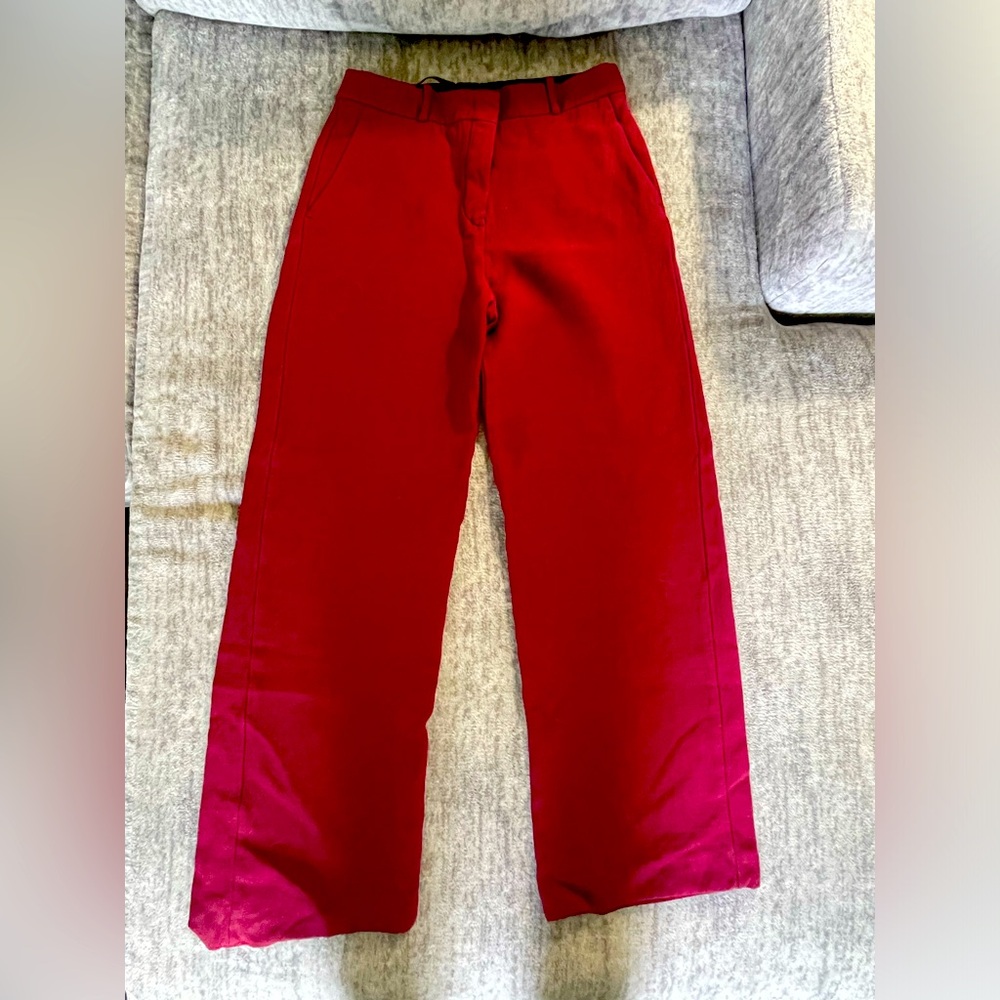 LORO PIANA WIDE LEG SUIT PANT